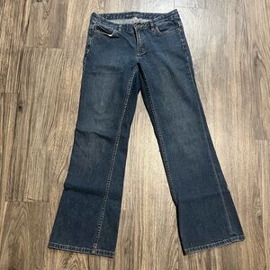 Michael Kors Dark Blue Wide Leg Jeans